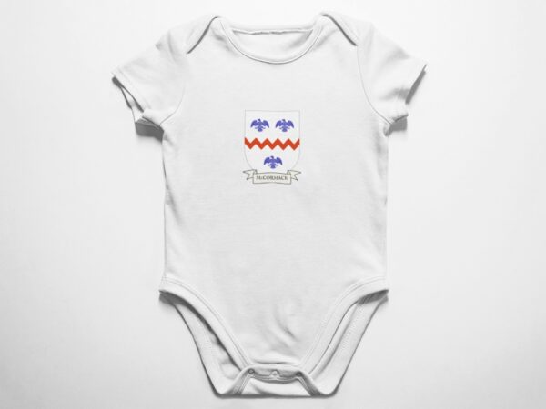 McCormack Family Coat of Arms Baby Onesie