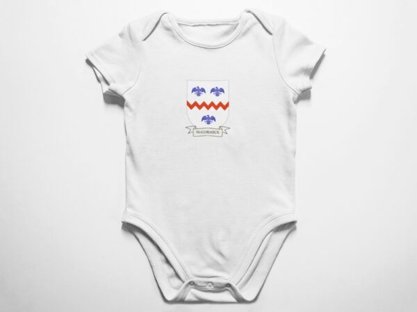 McCormick Family Coat of Arms Baby Onesie Bodysuit