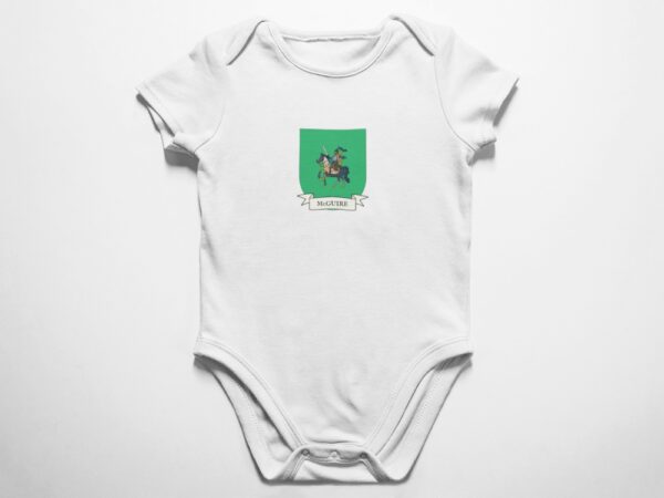 McGuire Family Coat of Arms Baby Onesie Bodysuit