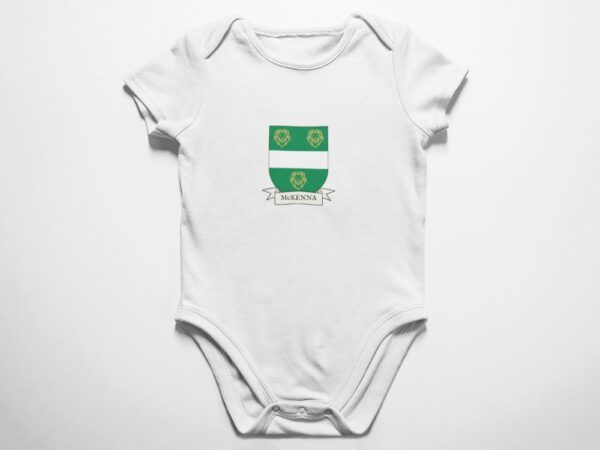 McKenna Family Coat of Arms Baby Onesie Bodysuit