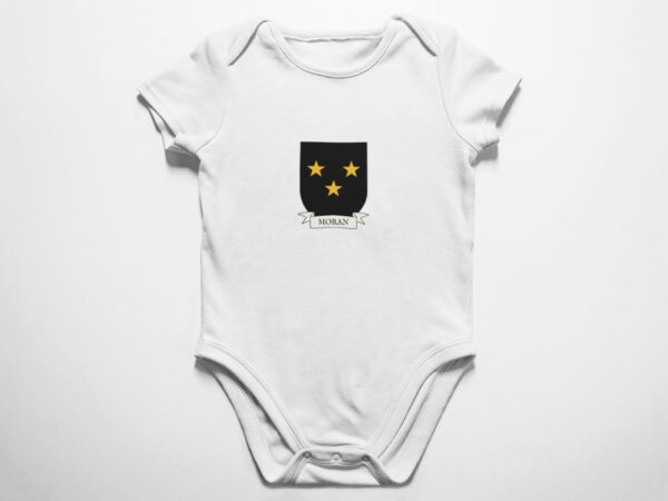 Moran Family Coat of Arms Baby Onesie Bodysuit