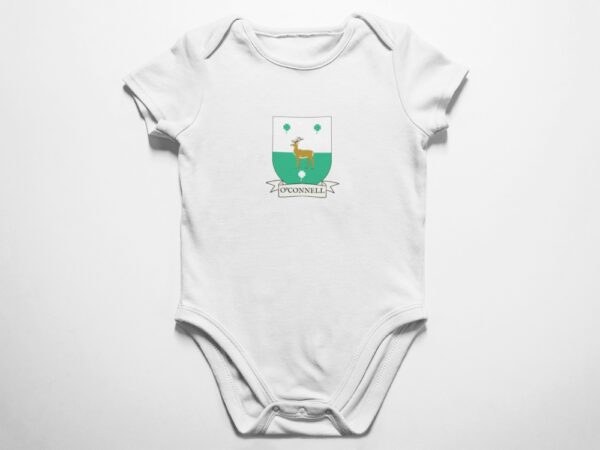 O'Connell Family Coat of Arms Baby Onesie Bodysuit