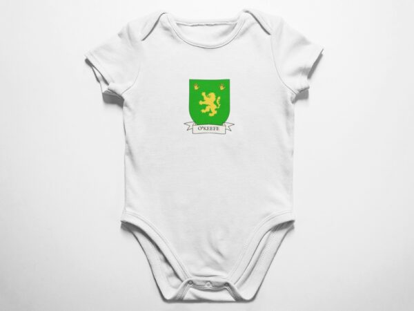 O'Keefe Family Coat of Arms Baby Onesie