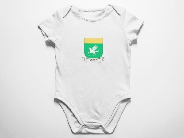 Quinn Family Coat of Arms Baby Onesie