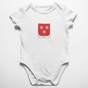 Ryan Family Coat of Arms Baby Onesie Bodysuit