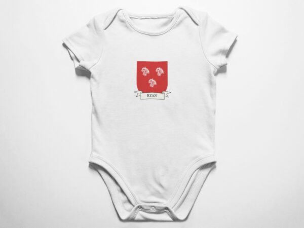 Ryan Family Coat of Arms Baby Onesie Bodysuit