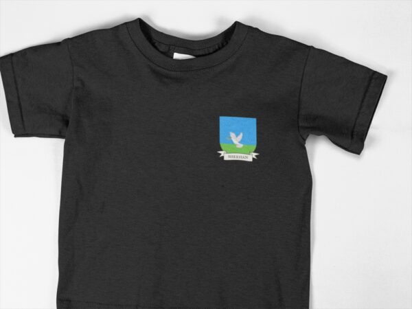Sheehan Family Coat of Arms Kids T-shirt