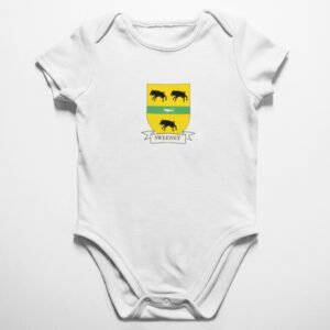 Sweeney Family Coat of Arms Baby Onesie Bodysuit