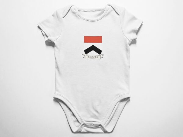 Tierney Family Coat of Arms Baby Onesie Bodysuit