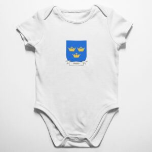 Ward Family Coat of Arms Baby Onesie Bodysuit