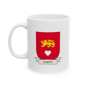 Harte Family Coat of Arms Coffee Mug