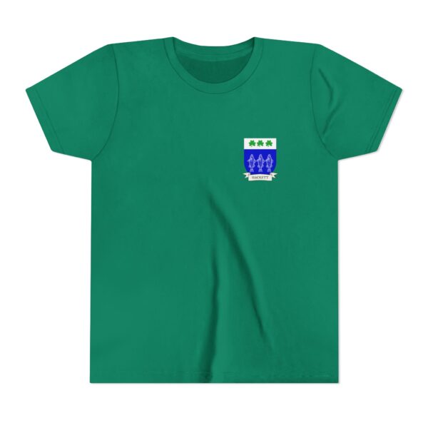 Hackett Family Coat of Arms Youth T-Shirt - Image 3