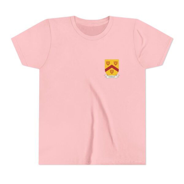 Norman Family Coat of Arms Youth T-Shirt - Image 5
