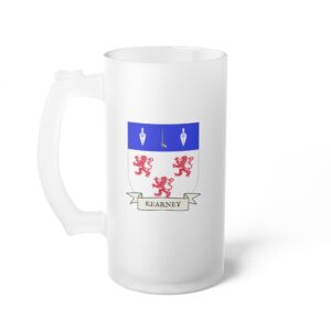 Kearney Family Coat of Arms Beer Mug