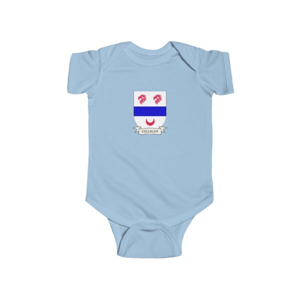 Gilligan Family Coat of Arms Baby Onesie Bodysuit - Image 4