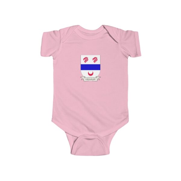 Gilligan Family Coat of Arms Baby Onesie Bodysuit - Image 5