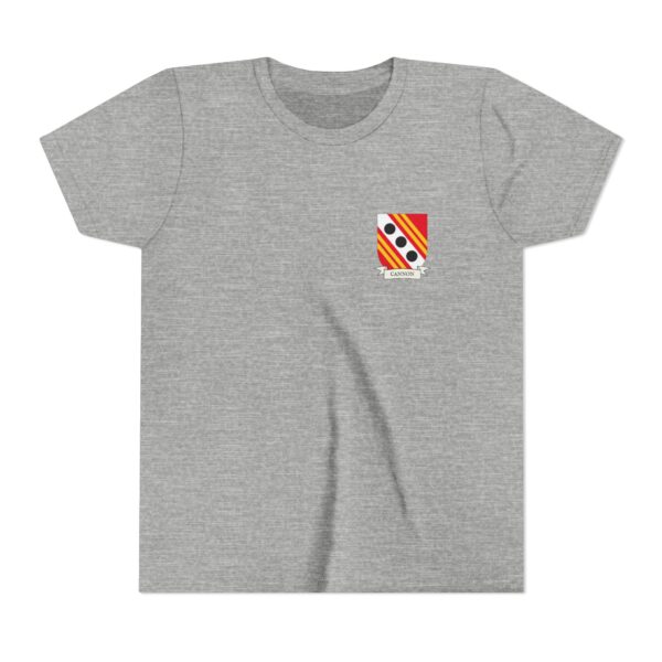 Cannon Family Coat of Arms Youth T-Shirt - Image 4