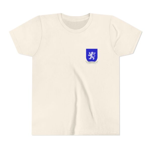 Meredith Family Coat of Arms Youth T-Shirt - Image 2