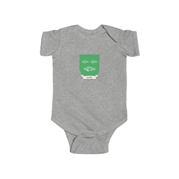 Kane Family Coat of Arms Baby Onesie Bodysuit - Image 3