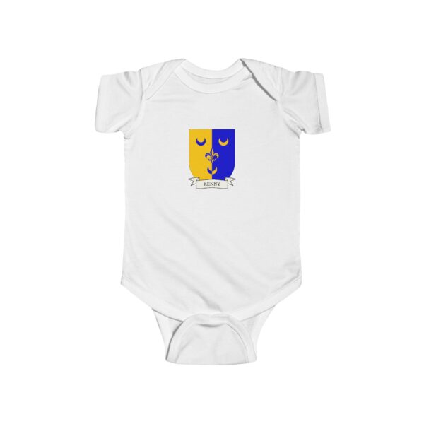 Kenny Family Coat of Arms Baby Onesie Bodysuit - Image 2