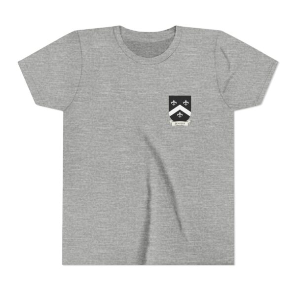 Jenkins Family Coat of Arms Youth T-Shirt - Image 4