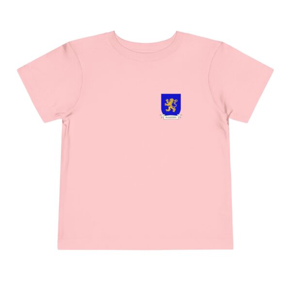 McDaniel Family Coat of Arms Toddler T-Shirt - Image 5