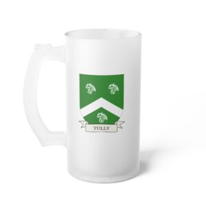 Tully Family Coat of Arms Beer Mug