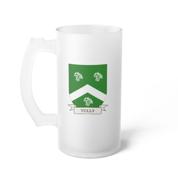 Tully Family Coat of Arms Beer Mug