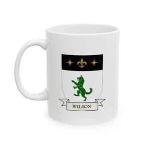Wilson Family Coat of Arms Coffee Mug
