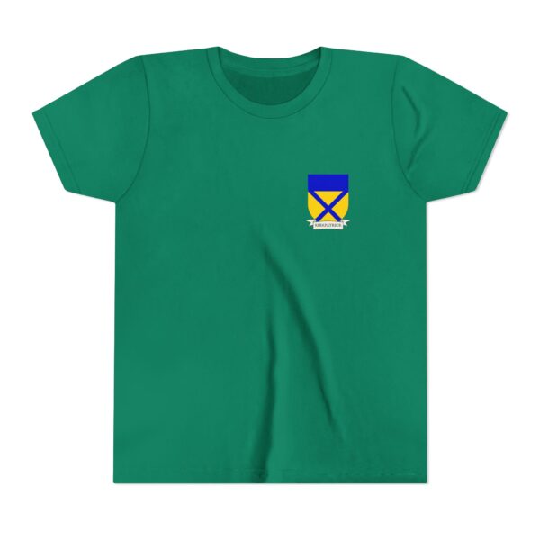 Kirkpatrick Family Coat of Arms Youth T-Shirt - Image 3