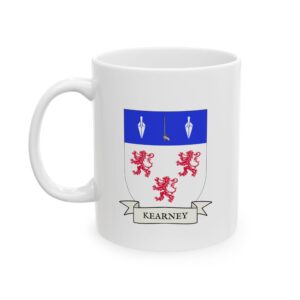 Kearney Family Coat of Arms Coffee Mug