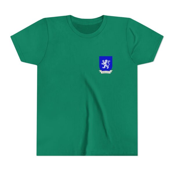 Meredith Family Coat of Arms Youth T-Shirt - Image 3