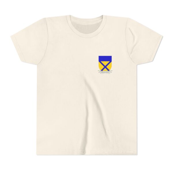 Kirkpatrick Family Coat of Arms Youth T-Shirt - Image 2