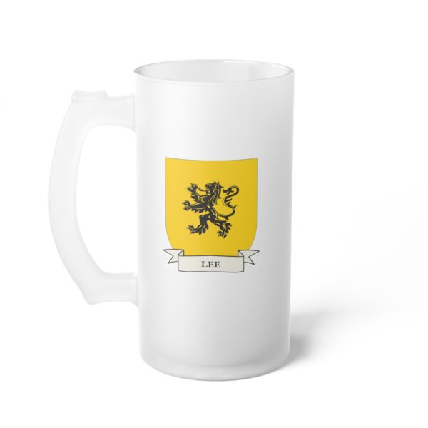 Lee Family Coat of Arms Beer Mug