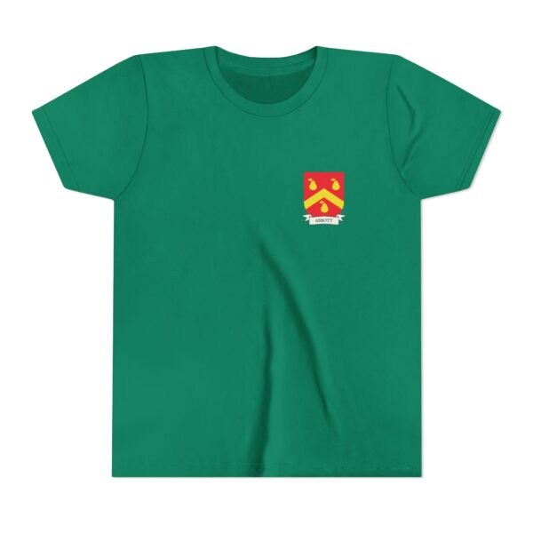 Abbott Family Coat of Arms Youth T-Shirt - Image 3
