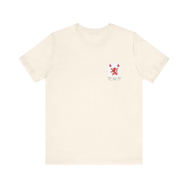 Fox Family Coat of Arms T-Shirt - Image 2