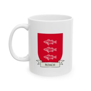 Roach Family Coat of Arms Coffee Mug