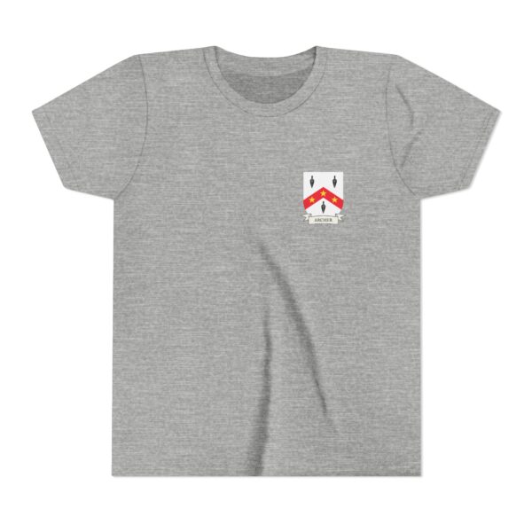 Archer Family Coat of Arms Youth T-Shirt - Image 4