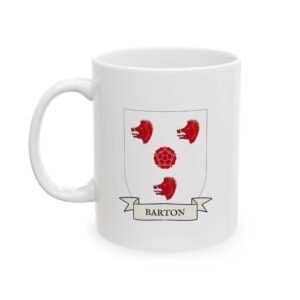 Barton Family Coat of Arms Coffee Mug