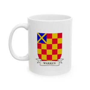 Warren Family Coat of Arms Coffee Mug