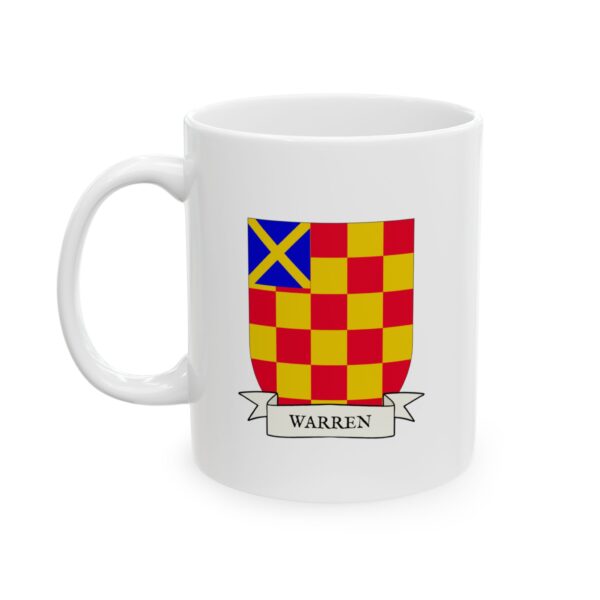 Warren Family Coat of Arms Coffee Mug