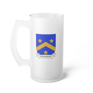 Monahan Family Coat of Arms Beer Mug