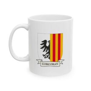 Corcoran Family Coat of Arms Coffee Mug