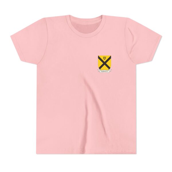 Barnett Family Coat of Arms Youth T-Shirt - Image 5