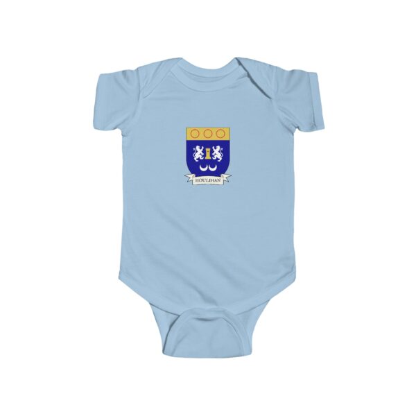 Houlihan Family Coat of Arms Baby Onesie Bodysuit - Image 4
