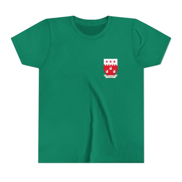 Patterson Family Coat of Arms Youth T-Shirt - Image 3
