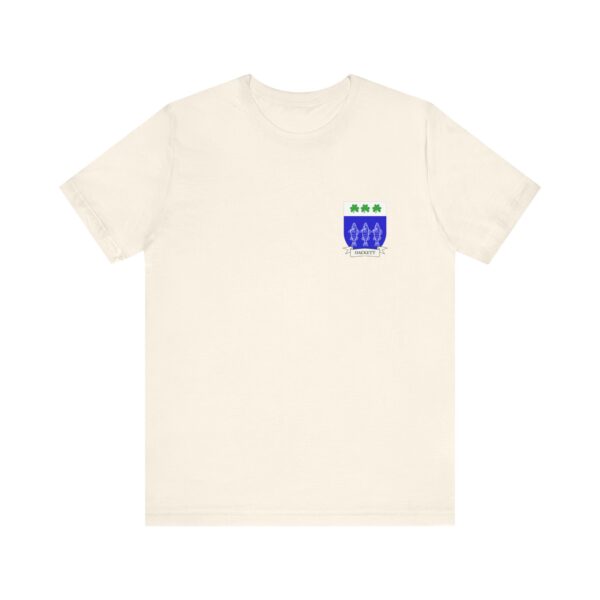 Hackett Family Coat of Arms T-Shirt - Image 2