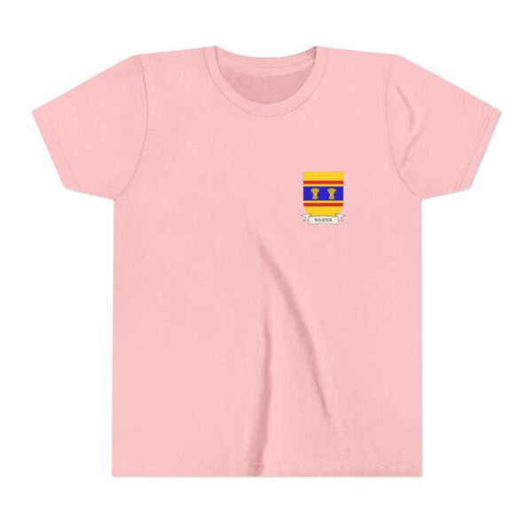 Weaver Family Coat of Arms Youth T-Shirt - Image 5