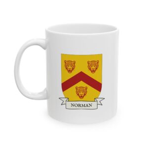Norman Family Coat of Arms Coffee Mug