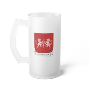 Finnegan Family Coat of Arms Beer Mug